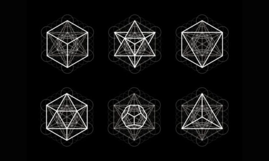 The Symbolic Essence of the Shapeyl6axe4-ozq= Pentagon