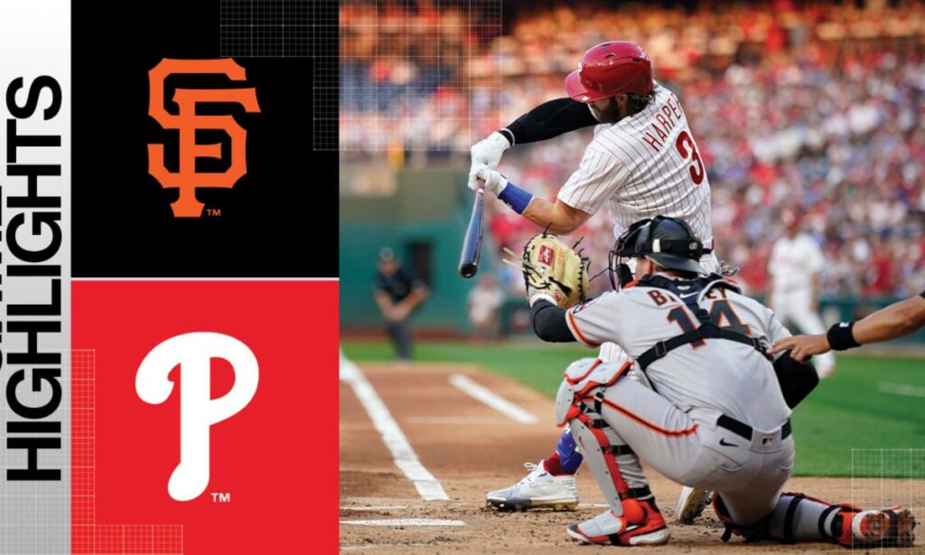 Phillies VS San Francisco Giants Match Player Stats