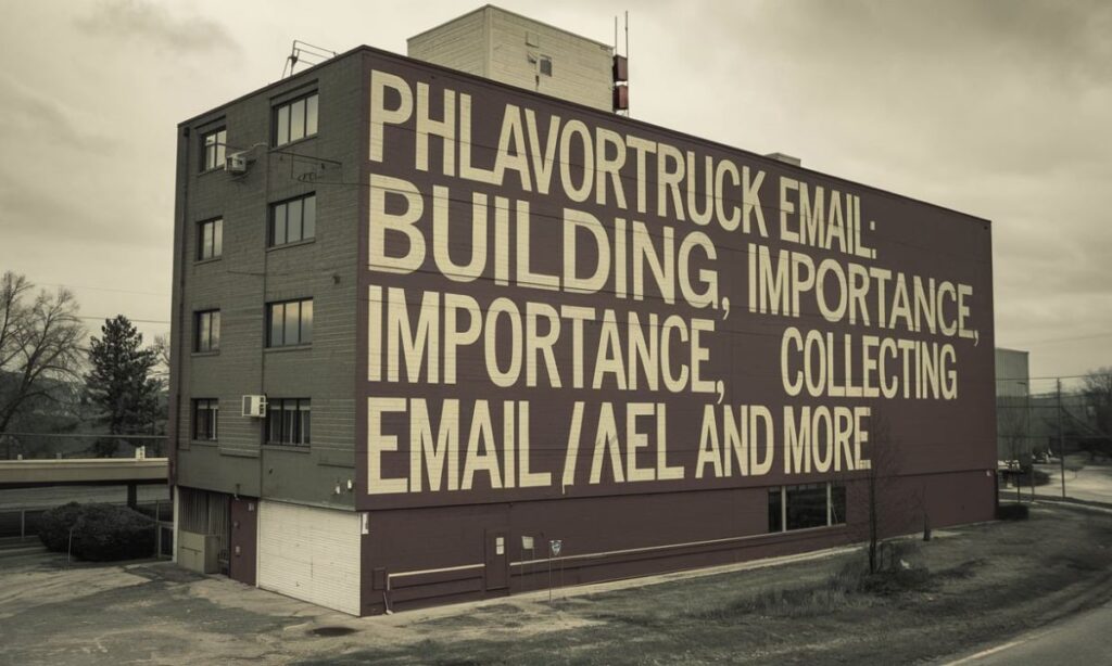 Phlavortruck Email Building, Importance, Collecting Email And More