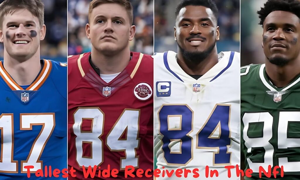 The 4 Tallest Wide Receivers In The Nfl (2024)